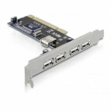 LogiLink PCI Card USB 2.0 4+1 Port - USB adapter - PCI - USB 2.0 - 5 ports