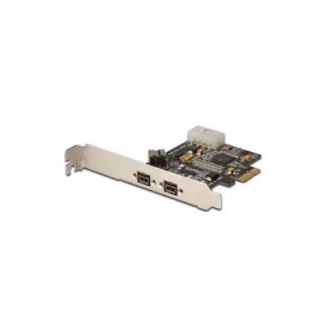 DIGITUS DS-30203-2 - FireWire adapter - PCIe - FireWire 800 - 3 ports - 0