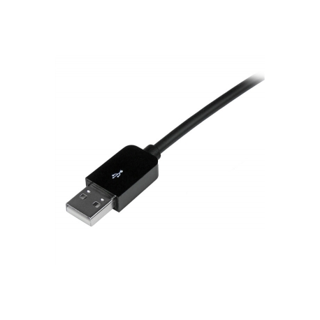 StarTech.com 1m (3ft) Black Apple 8-pin Lightning Connector to USB Cable for iPhone  /  iPod  /  iPad - Charge and Sync Cable - 1 meter (USBLT1MB) - Lightning cable - Lightning male to USB male - 1 m - double shielded - black - for P / N: ST7C51224, ST7C51224EU - 2