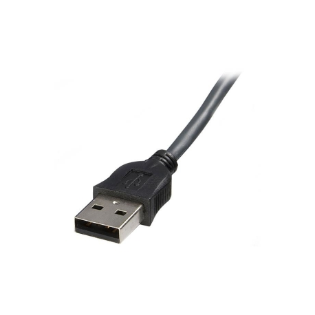 StarTech.com 6 ft Ultra-Thin USB VGA 2-in-1 KVM Cable (SVUSBVGA6) - Keyboard  /  video  /  mouse (KVM) cable - USB, HD-15 (VGA) (M) to HD-15 (VGA) (M) - 1.8 m - black - for P / N: SV1631DUSBU, SV1631DUSBUK, SV431DUSBU, SV831DUSBAU, SV831DUSBU, SV831DUSBUK - 3