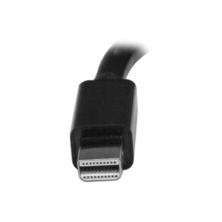 StarTech.com Mini DisplayPort to HDMI and VGA - 2 in 1 Travel Adapter - Mini DisplayPort to VGA Adapter - Mini DP to HDMI Dongle - Monitor Adapter (MDP2HDVGA) - Video converter - DisplayPort - HDMI, VGA - black - 1