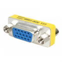 StarTech.com Slimline VGA HD15 Gender Changer - F / F - HD15 gender changer - VGA coupler - VGA gender changer (GC15HSF) - VGA gender changer - HD-15 (VGA) (F) to HD-15 (VGA) (F) - for P / N: DP2VGAMM6B, HD2VGAMM6, MXTMMHQ2M, MXTMMHQ30M, MXTMMHQ3M, MXTMMHQ5M, MXTMMHQ7M