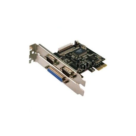 LogiLink - Parallel / serial adapter - PCIe - parallel, serial - 3 ports - 0