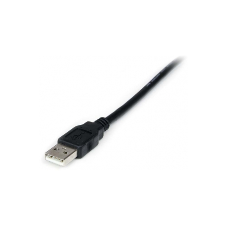 StarTech.com USB to Serial RS232 Adapter - DB9 Serial DCE Adapter Cable with FTDI - Null Modem - USB 1.1  /  2.0 - Bus-Powered (ICUSB232FTN) - Serial adapter - USB 2.0 - RS-232 - black - 2