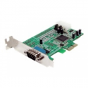 StarTech.com 1 Port Low Profile Native RS232 PCI Express Serial Card with 16550 UART (PEX1S553LP) - Serial adapter - PCIe low profile - RS-232