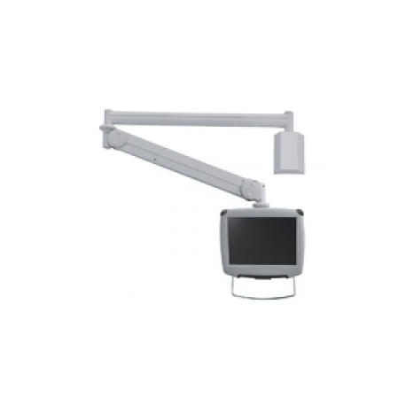 Neomounts by Newstar FPMA-HAW100HC - Bracket - for LCD display (full-motion) - medical - white - screen size: 10"-30" - wall-mountable - 0
