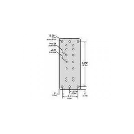 Ergotron - Mounting component (wall plate) - for monitor  /  keyboard - aluminium - for P / N: 80-105-064 - 0