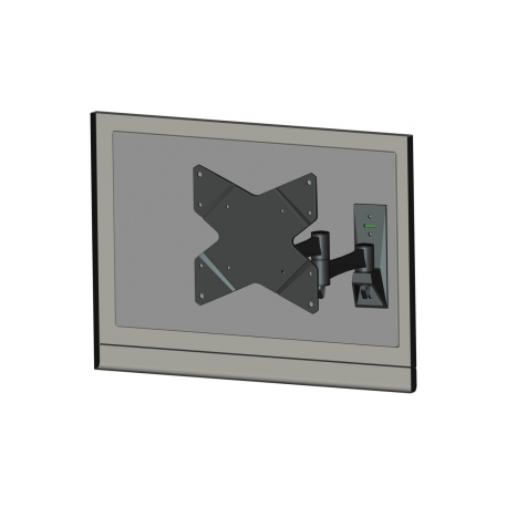 Neomounts by Newstar FPMA-W835 - Bracket - for LCD display (full-motion) - black - screen size: 10"-40" - wall-mountable - 2