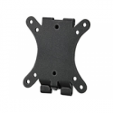Ergotron Neo-Flex - Mounting kit (wall plate, VESA adapter) - for flat panel (Ultra Light Duty) - black - screen size: 13"-32"
