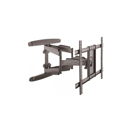 StarTech.com TV Wall Mount supports up to 70 inch VESA Displays, Low Profile Full Motion Universal TV Flat Screen Wall Mount Heavy Duty Adjustable Tilt / Swivel Articulating Arm Bracket - Cable Management (FPWARTB2) - Mounting kit (wall mount, wrench, 2 vertical brackets, 2 horizontal brackets) - for TV - plastic, steel - black - screen size: 32"-70" - wall-mountable - for P / N: HDMIPLATE - 1