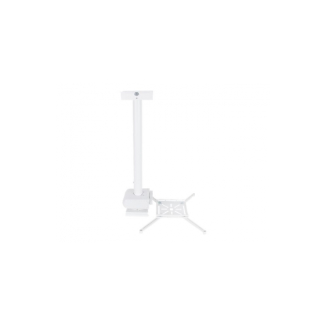 Multibrackets M Universal Ceilingmount - Mounting kit (ceiling mount) - for projector - white - ceiling mountable - 1