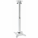 Techly Universal projector ceiling mount 50-77 cm 15 kg white