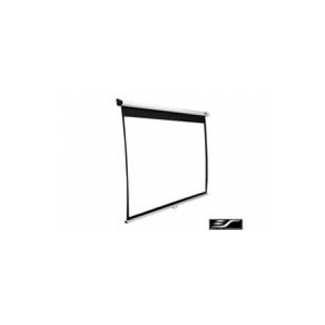 Elite Screens Manual Series M128UWX - Projection screen - ceiling mountable, wall mountable - 128" (325 cm) - 16:10 - Matte White - 4