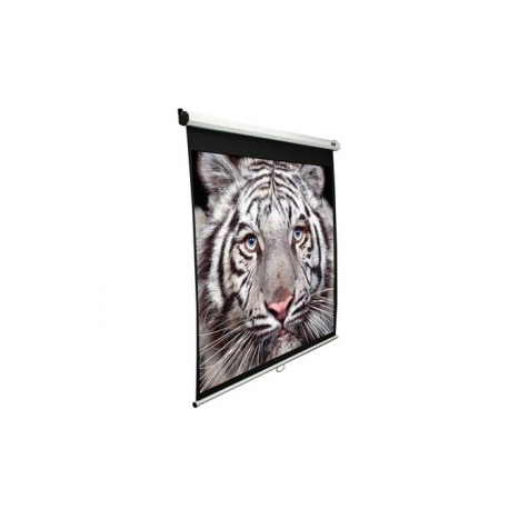 Elite Screens Manual Series M80NWV - Projection screen - 80" (203 cm) - 4:3 - Matte White - 0
