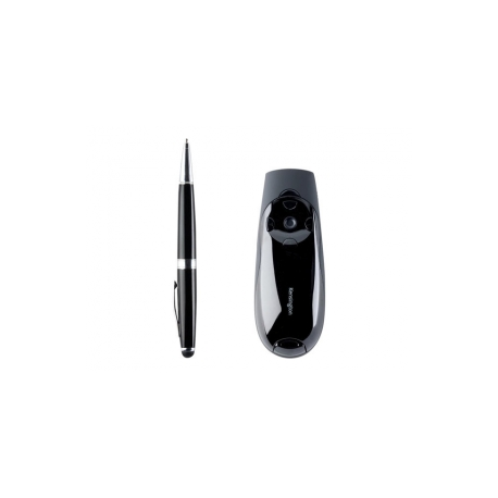 Kensington Presenter Expert Green Laser with Cursor Control - Presentation remote control - RF - black - 2