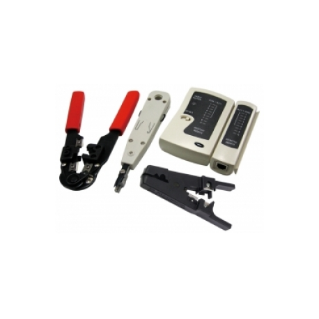 LogiLink Networking Tool Set with Bag - Network tool / tester kit - 0