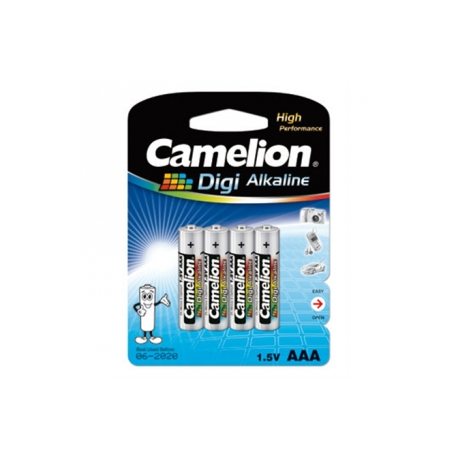 Camelion Digi Alkaline LR03-BP4 - Battery 4 x AAA - Alkaline - 1250 mAh - 0
