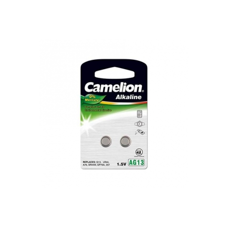 Camelion AG13-BP2 - Battery 2 x LR44 - Alkaline - 138 mAh - 0