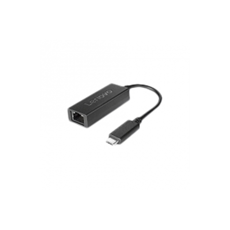 Lenovo - Network adapter - USB-C - USB-C + Gigabit Ethernet - for IdeaCentre 720-18; IdeaPad 330S-14; 330S-15; IdeaPad Miix 320-10; 720-12; Miix 520-12 - 0