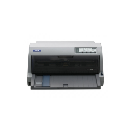 Epson LQ 690 - Printer - B / W - dot-matrix - 12 cpi - 24 pin - up to 529 char / sec - parallel, USB - 4