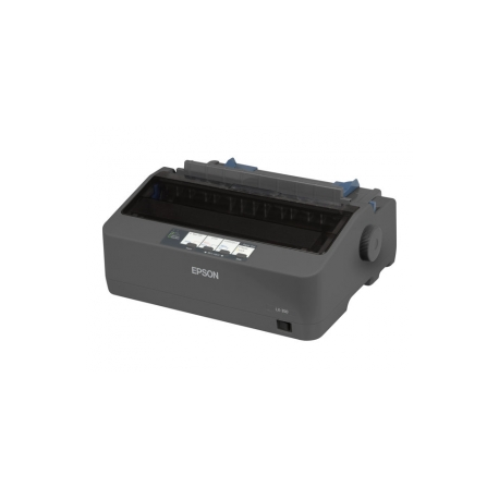 Epson LX 350 - Printer - B / W - dot-matrix - 9 pin - up to 357 char / sec - parallel, USB, serial - 2