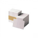 Zebra - Polyvinyl chloride (PVC) - 30 mil - white - CR-80 Card (85.6 x 54 mm) 500 card(s) High Coercivity Magnetic Stripe card - for Zebra P100i, P110i, P110m, P120i, P330i, P330m, P430i; ZXP Series 8