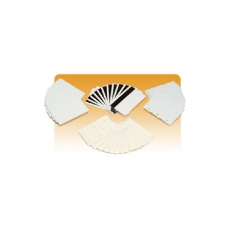 Zebra Premier - Polyvinyl chloride (PVC) - 30 mil - red - cards - for Zebra P110m - 0