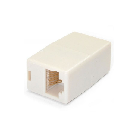 StarTech.com Cat5e RJ45 Modular Inline Coupler - modular inline coupler - Ethernet coupler - cat5e coupler - Network coupler - RJ-45 (F) to RJ-45 (F) - 1