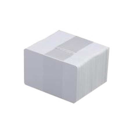 Evolis PVC Blank Pre-Punched Cards - Polyvinyl chloride (PVC) - 20 mil - 100 card(s) cards - 0