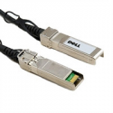 Dell 10GbE Copper Twinax Direct Attach Cable - Direct attach cable - SFP+ (M) to SFP+ (M) - 3 m - twinaxial - for Networking N3132, S4048, X1026, X1052; PowerEdge R230, R430, R440, R540, R830, T440, T640