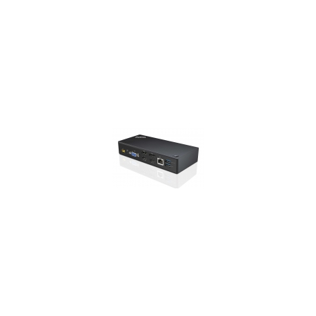 Lenovo ThinkPad USB-C Dock - Docking station - (USB-C) - GigE - 90 Watt - for ThinkPad 11e Chromebook; Thinkpad 13; ThinkPad P51; T470; T570; X1 Yoga; ThinkPad Yoga 370 - 1