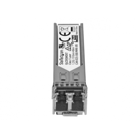StarTech.com Cisco GLC-EX-SMD Compatible SFP Module, 1000BASE-EX, 1GbE Single Mode (SMF) Fiber SMF Optic Transceiver, 1GbE SFP, LC Connector, 40km, 1310nm, DDM, Firepower, ASR920, IE2000 - Lifetime Warranty (GLCEXSMDST) - SFP (mini-GBIC) transceiver module (equivalent to: Cisco GLC-EX-SMD) - GigE - 1000Base-EX - LC single-mode - up to 40 km - 1310 nm - 1