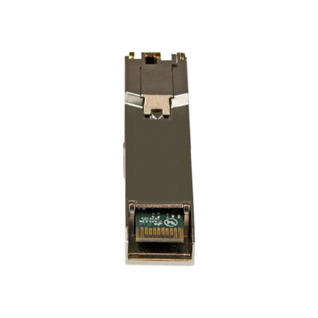 StarTech.com HPE J8177C Compatible SFP Module, 1000BASE-T, SFP to RJ45 Cat6 / Cat5e, 1GE Gigabit Ethernet SFP, RJ-45 (Copper) 100m, HPE 1810, 1820, 2530, 1Gbps Mini GBIC Transceiver SFP - Lifetime Warranty (J8177CST) - SFP (mini-GBIC) transceiver module (equivalent to: HP J8177C) - GigE - 1000Base-T - RJ-45  /  SFP (mini-GBIC) - up to 100 m - for HPE 1810, 1910, 20p 10 / 100 / 1000, 2610, 3500, 6200, Switch 8212; HPE Aruba 2530, 5406 - 3