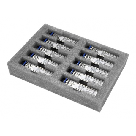 StarTech.com 10 pack HPE J4859C Compatible SFP Module, 1000BASE-LX, 1GbE Single Mode SMF / MMF Optic Transceiver, 1 Gigabit Ethernet, LC Connector 10km, 1310nm DDM, HPE 1400 1700, Mini GBIC - Lifetime Warranty (J4859C10PKST) - SFP (mini-GBIC) transceiver module (equivalent to: HP J4859C) - GigE - 1000Base-LX - LC - up to 10 km - 1310 nm (pack of 10) - for HPE 1700, 2610, 93XX, Switch XL 10 / 100 / 1000; HPE Aruba 2530, 2930F 24, 2930F 48, 5406 - 1