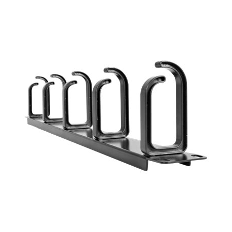 StarTech.com Server Rack Cable Management - 1U -19" Metal Rackmount Panel - Rack cable management kit - 1U - 19" - for P / N: RACK-18U-20-WALL-OA, RACK-21U-20-WALL-OA, RACK-24U-20-WALL-OA, RK3236BKF, RKQMCAB12V2 - 2