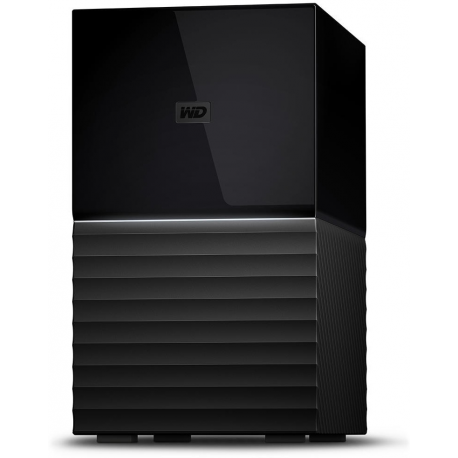 WD My Book Duo WDBFBE0160JBK - Hard drive array - 16 TB - 2 bays - HDD 8 TB x 2 - USB 3.1 (external) - 2