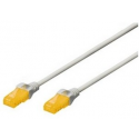 DIGITUS Professional - Patch cable - RJ-45 (M) to RJ-45 (M) - 2 m - UTP - CAT 6a - halogen-free - grey