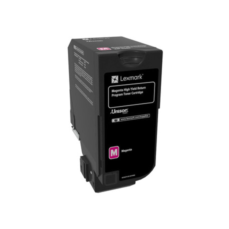 Lexmark - High Yield - magenta - original - toner cartridge LCCP, LRP - for Lexmark CX725de, CX725dhe, CX725dthe - 0
