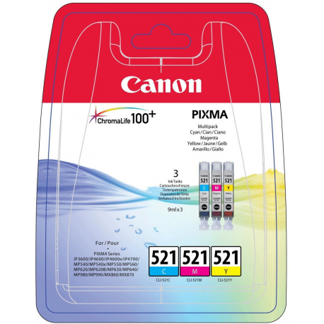 Canon PGI-550 / CLI-551 PGBK / BK / C / M / Y Multi Pack - 5-pack - black, yellow, cyan, magenta - original - ink tank - for PIXMA iP8750, iX6850, MG5550, MG5650, MG5655, MG6450, MG6650, MG7150, MG7550, MX725, MX925 - 0