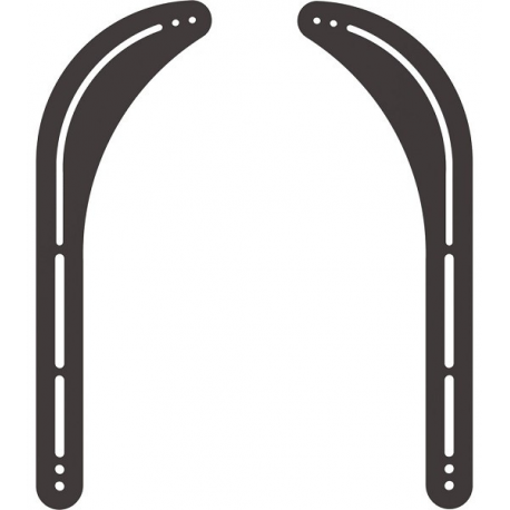 Neomounts by Newstar Select NM-USP100 - Mounting kit (2 mounting brackets) - for sound bar - black - for Sonos PLAYBAR - 9