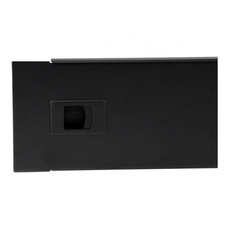 StarTech.com 2U Hinged Rack Panel - Solid Blanking Panel - Tool-less Installation - TAA Compliant Filler Panel - Reversible (RKPNLHS2U) - Blank panel - front - black - 2U - 19" - for P / N: RK2433BKM, RK2537BKM, RK3236BKF, RK4236BKB, RK4242BK24, RK4242BK30, RKQMCAB12V2 - 5