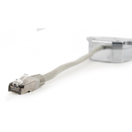 Gembird NCA-SP-02 - Network splitter - RJ-45 (M) to RJ-45 (F) - 15 cm - FTP - 0