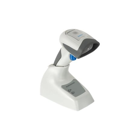 Datalogic BC2030 Base / Charger Multi-Interface Bluetooth - Bar code scanner docking cradle - white - for QuickScan QBT2400, QBT2430 - 0