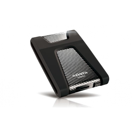 ADATA DashDrive Durable HD650 - Hard drive - 2 TB - external (portable) - 2.5" - USB 3.0 - black - 2