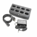 Zebra Eight Slot Charge only Cradle - Handheld charging stand + power adapter - output connectors: 8 - for Symbol CS4070; Zebra CS4070