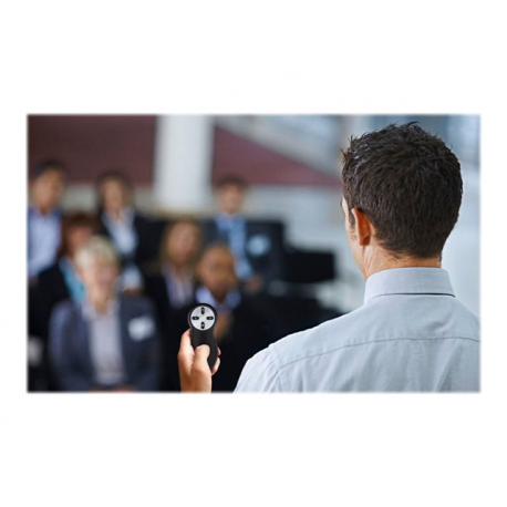 Kensington Si600 Wireless Presenter with Laser Pointer - Presentation remote control - 4 buttons - RF - black - 10