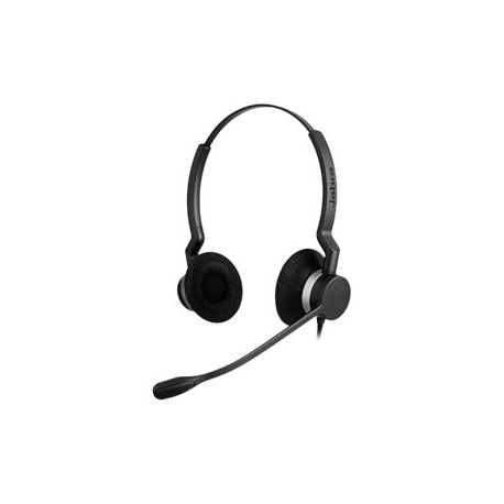 Jabra BIZ 2300 QD Duo - Headset - on-ear - wired - 1