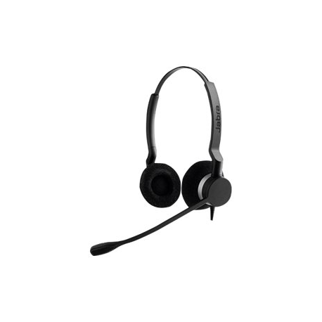 Jabra BIZ 2300 USB UC Duo - Headset - on-ear - wired - USB - 2