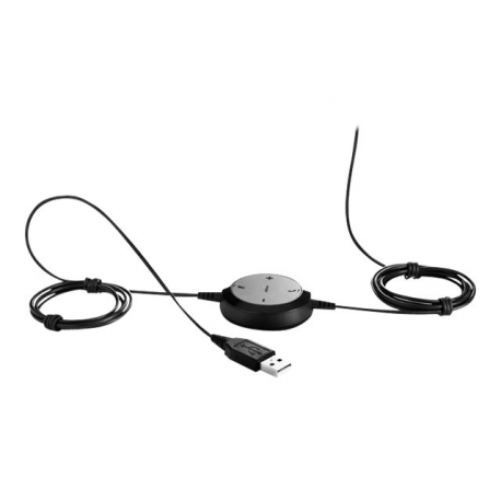 Jabra Evolve 20 MS stereo - Headset - on-ear - wired - USB - Certified for Skype for Business - 4