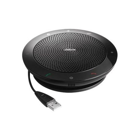 Jabra SPEAK 510 MS - VoIP desktop speakerphone - Bluetooth - wireless - USB - Certified for Skype for Business - 1